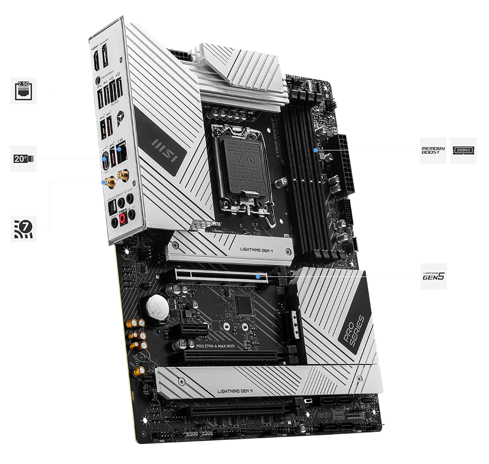 Материнская плата MSI PRO Z790-A MAX WIFI