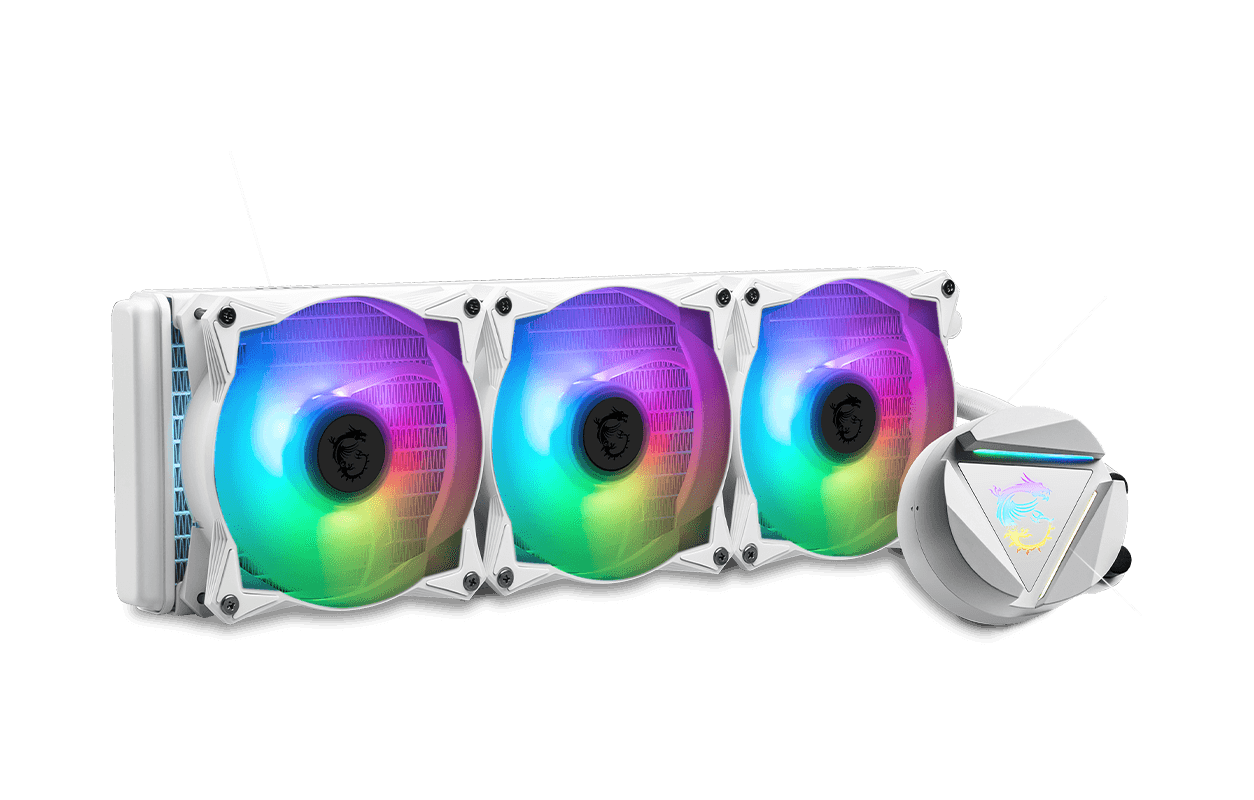 Система жидкостного охлаждения MSI MAG CORELIQUID E360 WHITE