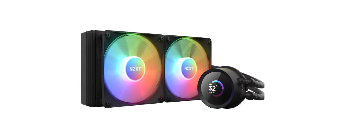 Система жидкостного охлаждения NZXT Kraken 240 RGB Black (RL-KR240-B1)