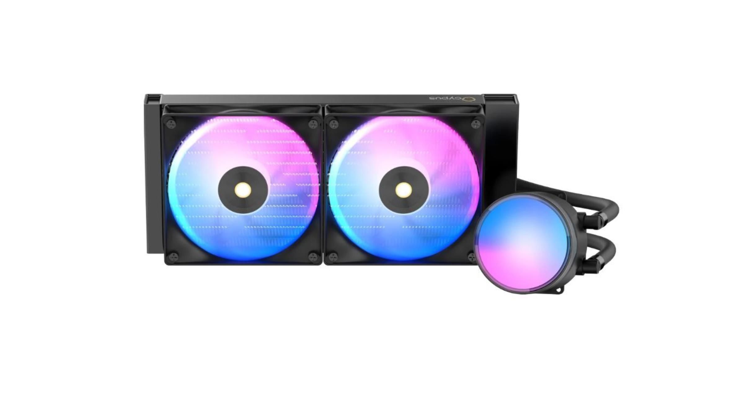 Система жидкостного охлаждения Ocypus Delta L24 BK ARGB V2