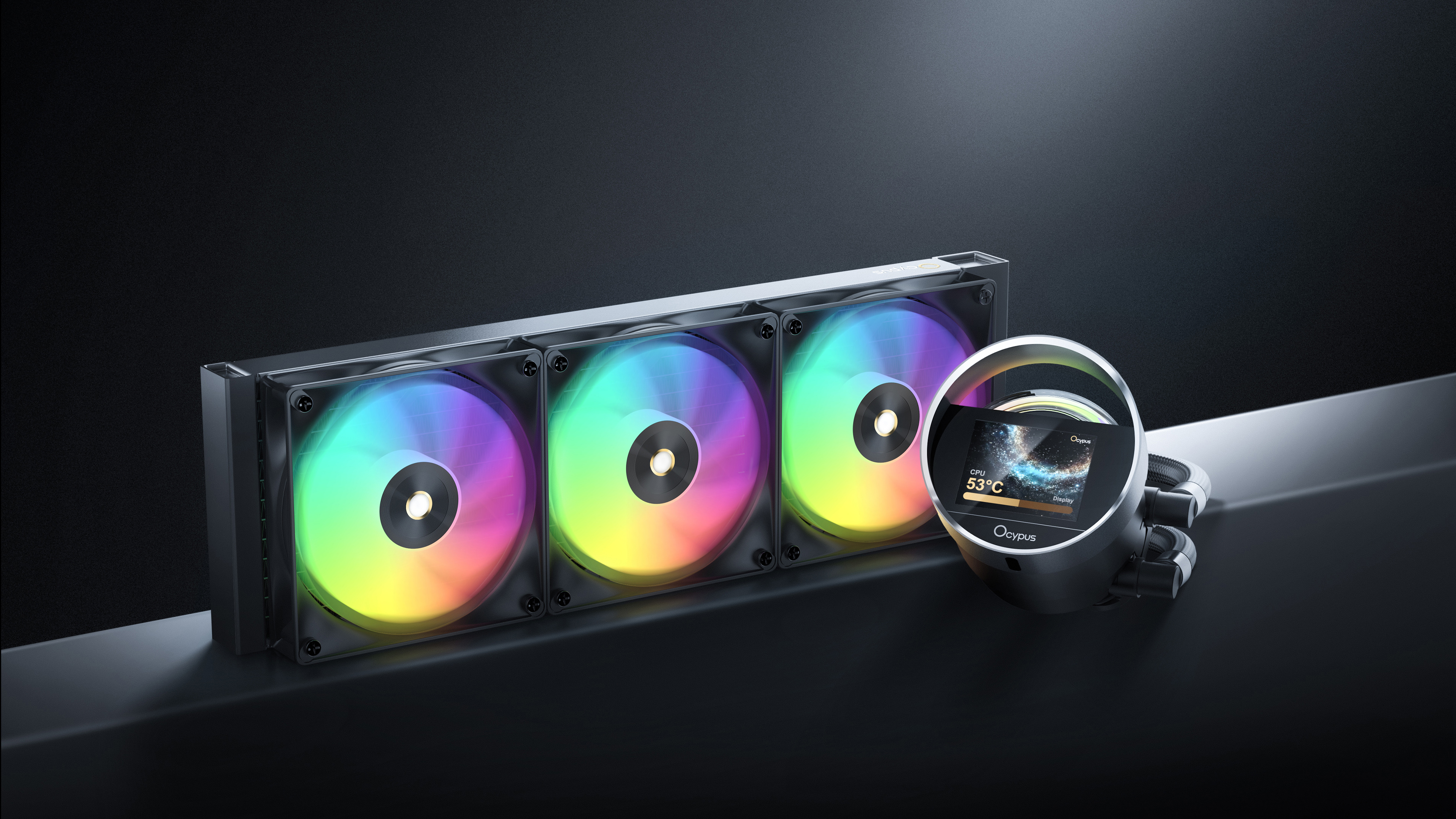 Система жидкостного охлаждения Ocypus Sigma L36 ARGB WH