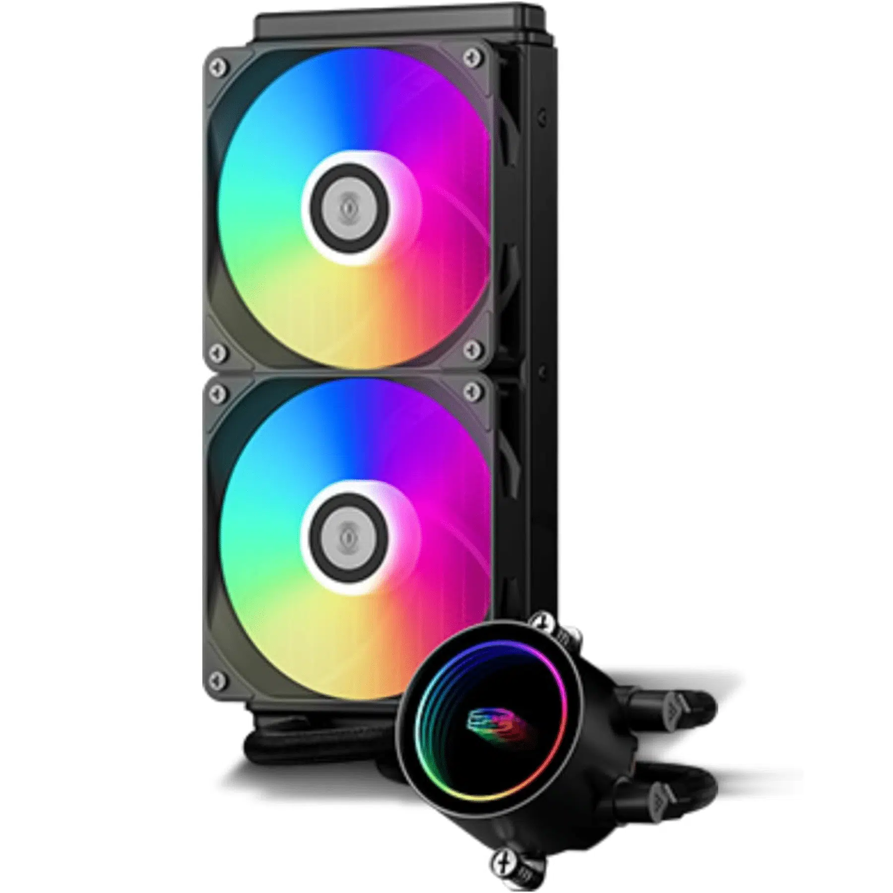 Система жидкостного охлаждения PCcooler DA240 ARGB Black