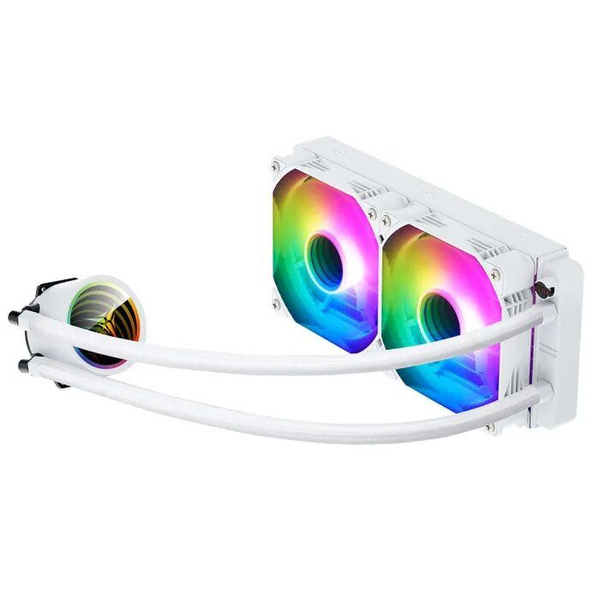 Система жидкостного охлаждения PCcooler DA240 ARGB White