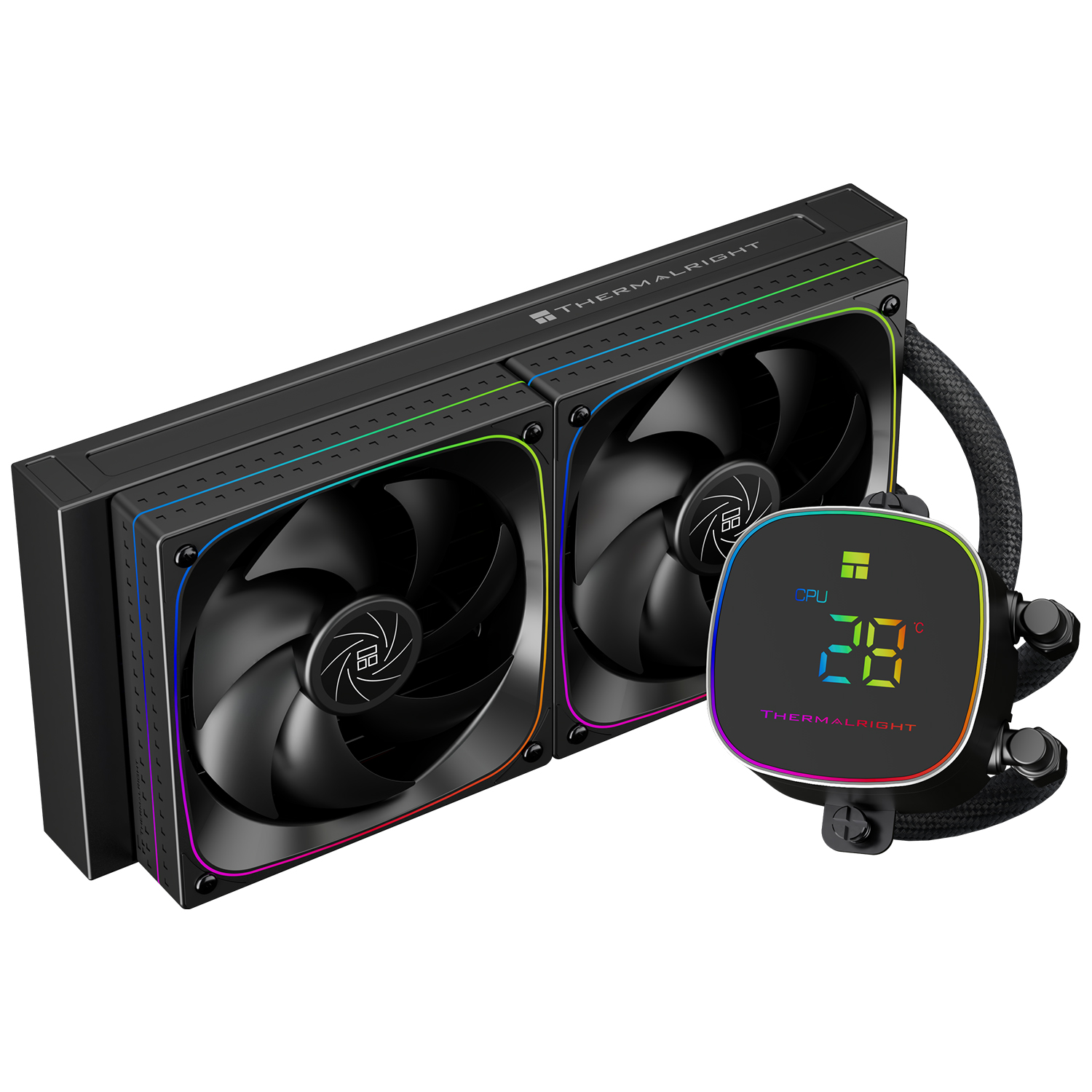 Система жидкостного охлаждения Thermalright Frozen Horizon 240 Digital ARGB Black