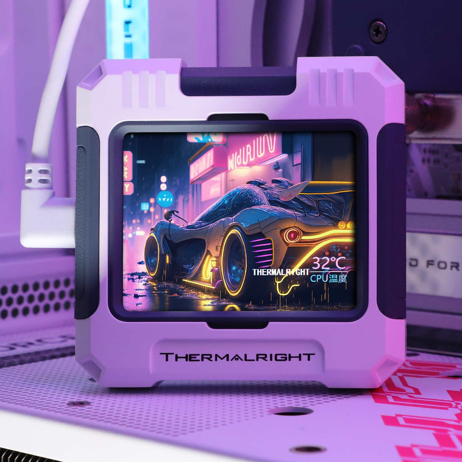 Система жидкостного охлаждения Thermalright Frozen Warframe 420 White ARGB
