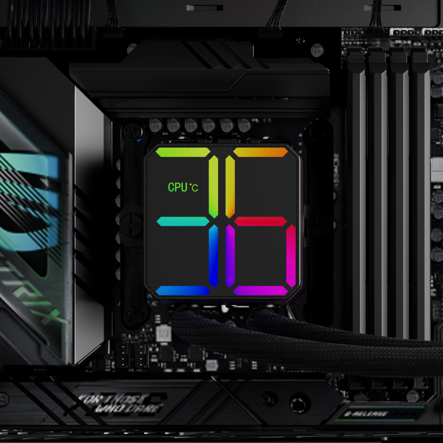 Система жидкостного охлаждения Thermalright Magic Qube 360 ARGB White