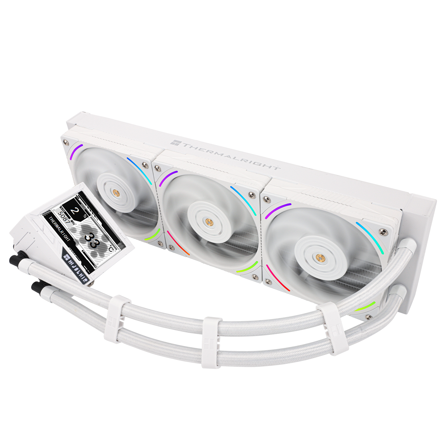 Система жидкостного охлаждения Thermalright Mjolnir Vision 360 White ARGB