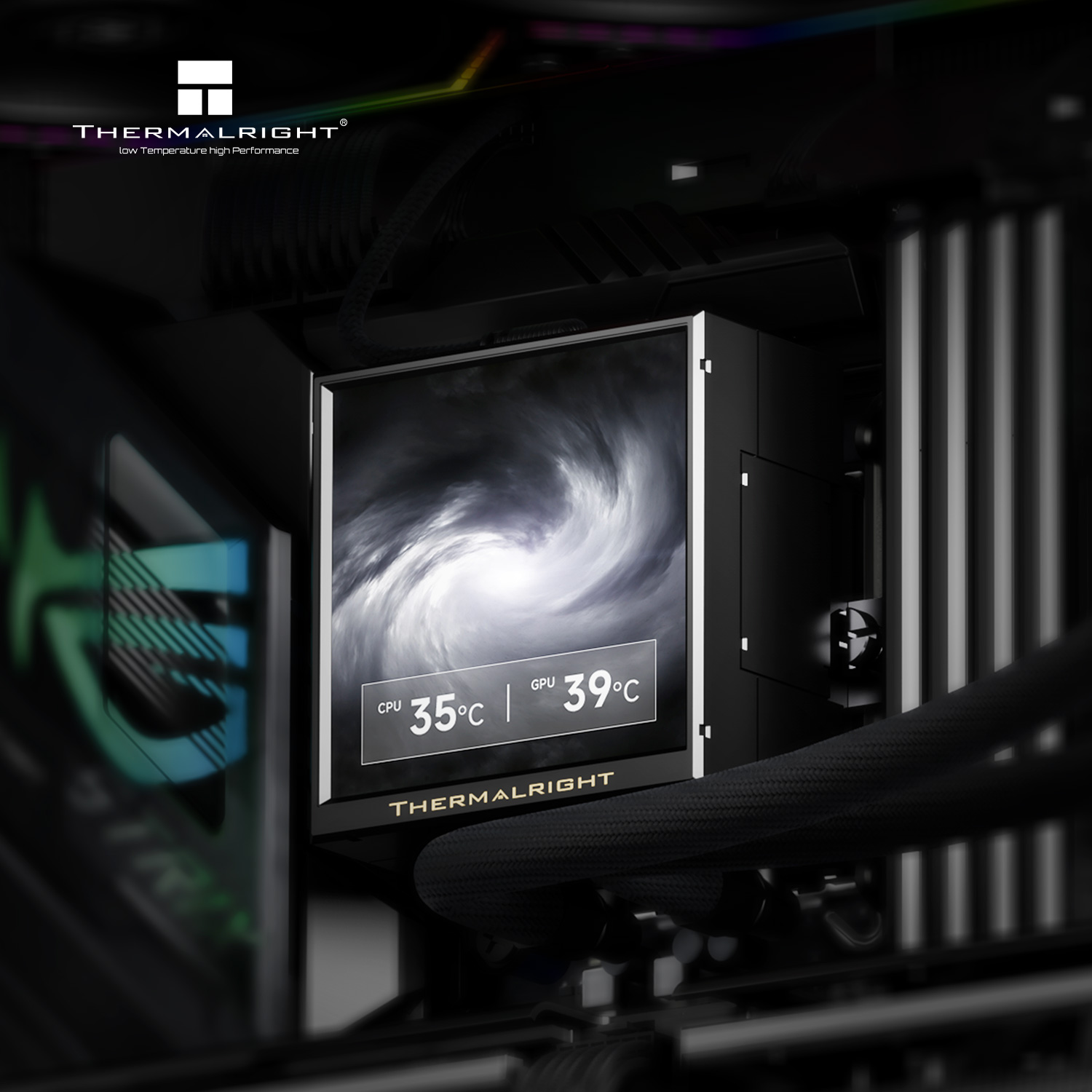 Система жидкостного охлаждения Thermalright Peerless Vision 240 ARGB White