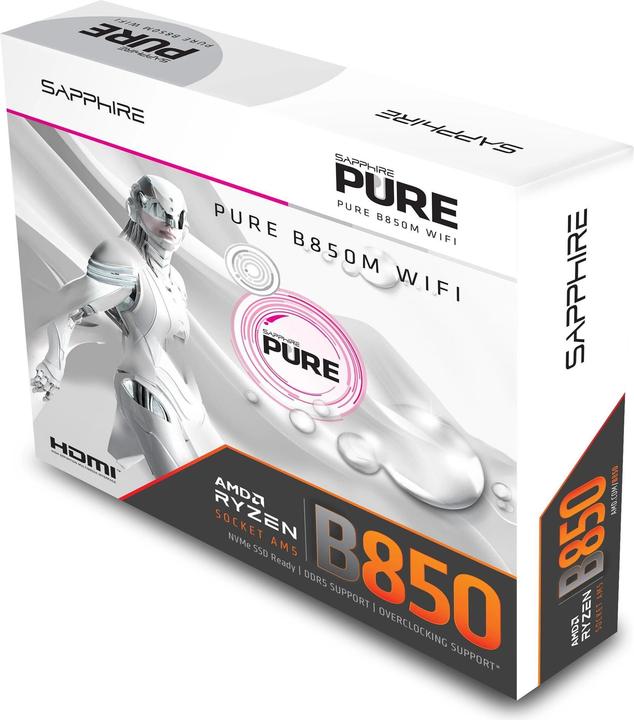 Материнская плата Sapphire PURE B850M WIFI