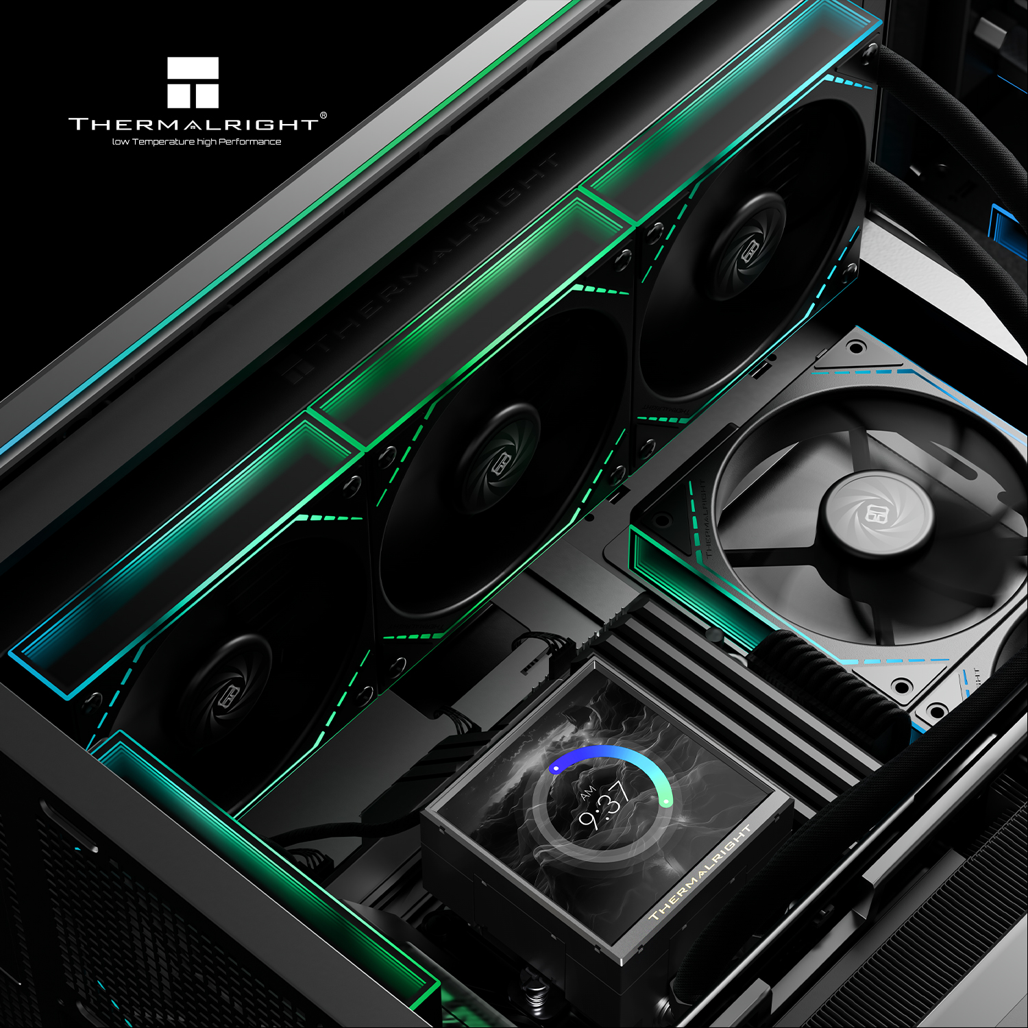 Система жидкостного охлаждения Thermalright Peerless Vision 360 ARGB White