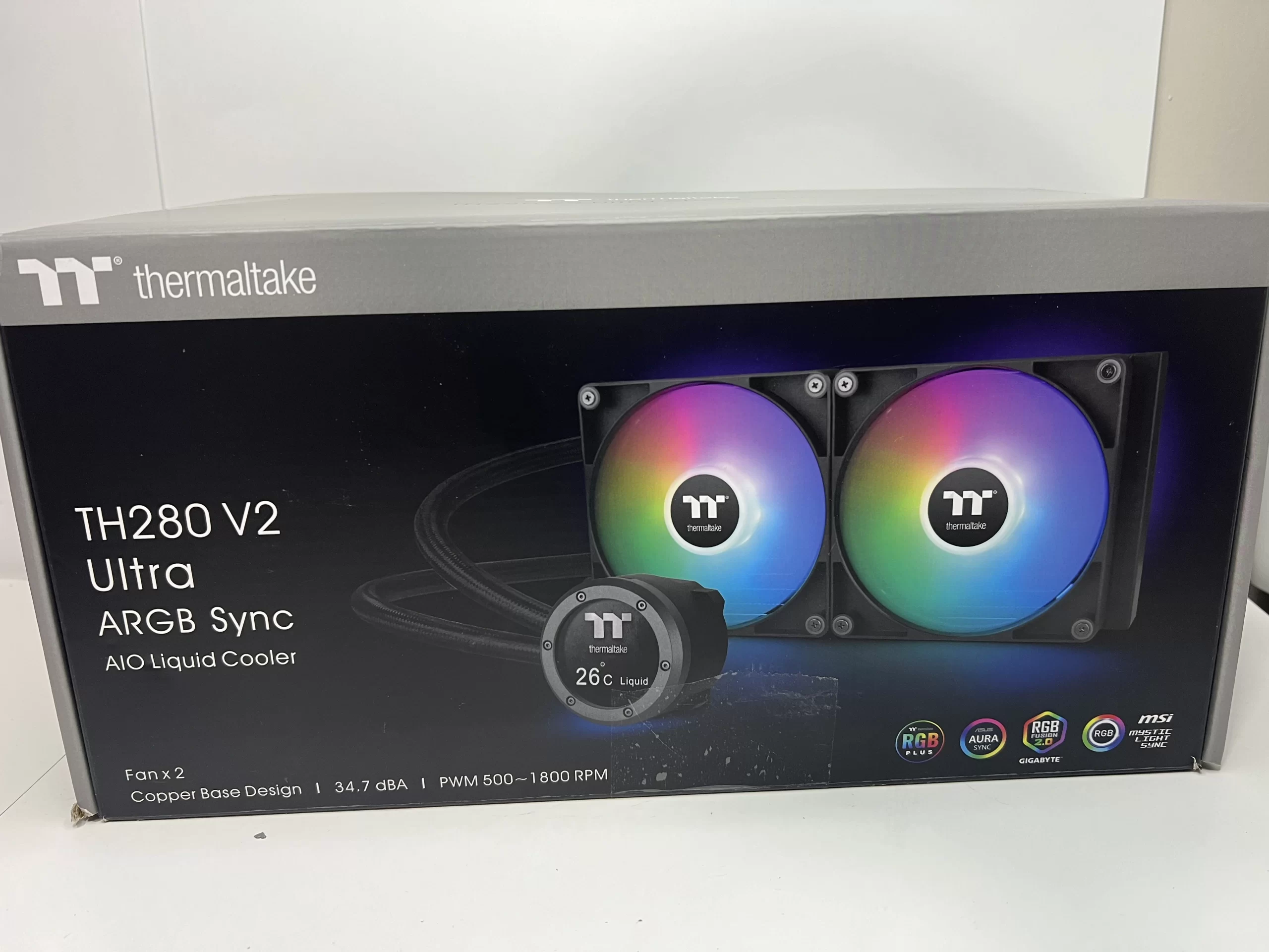 Система жидкостного охлаждения Thermaltake TH280 V2 Ultra ARGB Sync Black