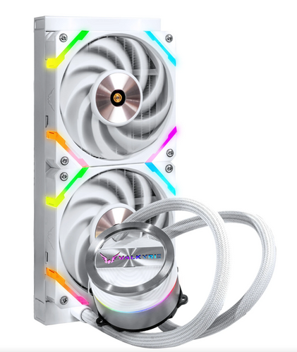 Система жидкостного охлаждения Valkyrie Dragonfang 240 White