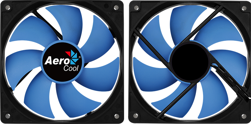 Вентилятор для корпуса AeroCool Force 12 PWM Blue