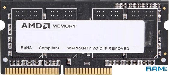 Оперативная память 4GB DDR-III 1600MHz AMD SO-DIMM (R534G1601S1SL-U)