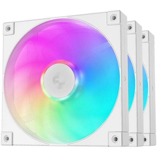 Вентилятор для корпуса DeepCool FD14 ARGB WH (3 шт.)
