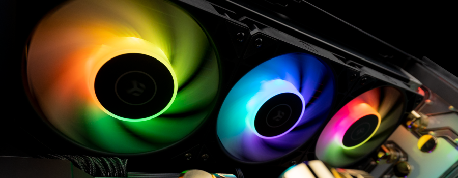 Вентилятор для корпуса EKWB EK-Loop Fan FPT 120 3-Pack D-RGB - Black (3 шт.)