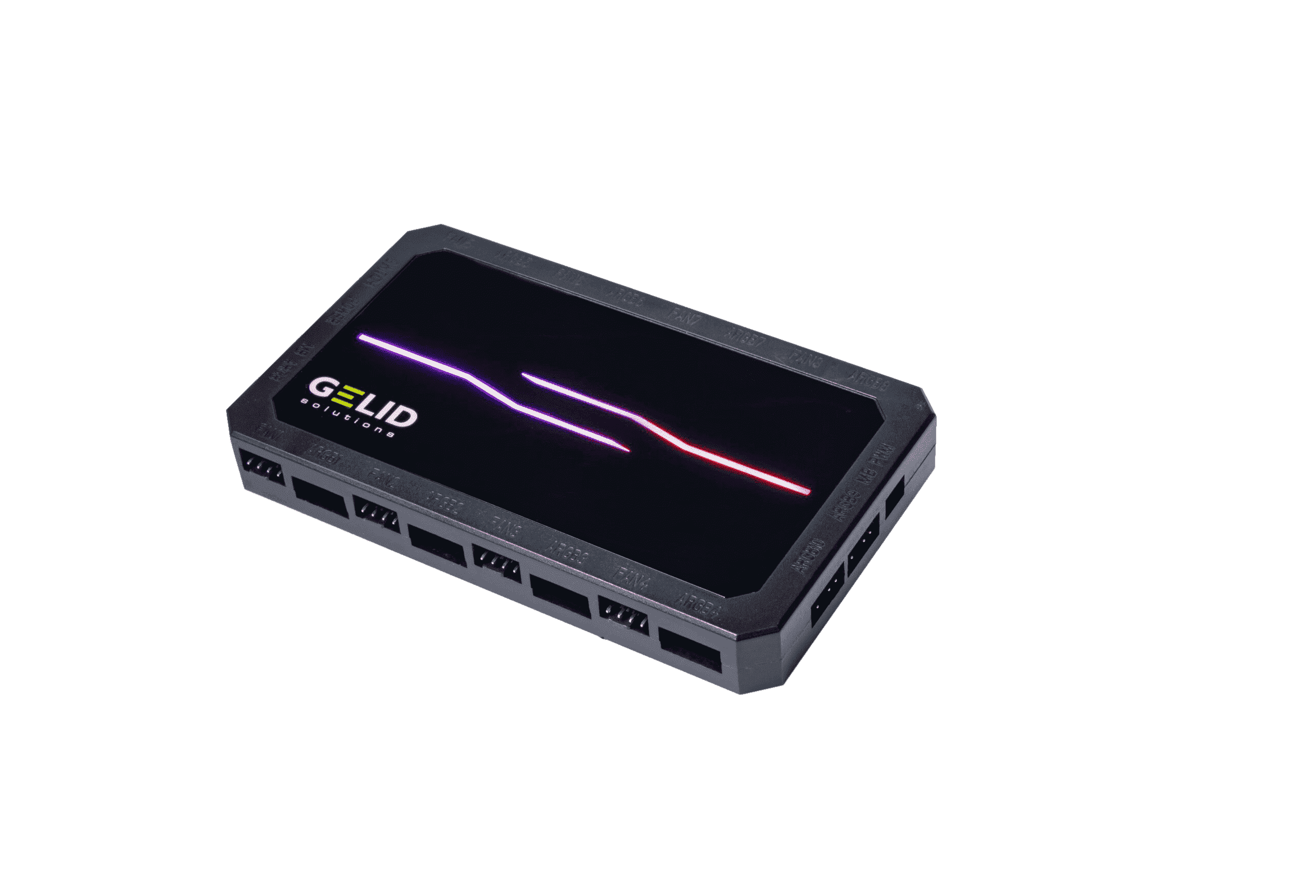 Вентилятор для корпуса GELID Amber 8 PRO + 5 Stella Infinity (RF-RGB-MP-02)