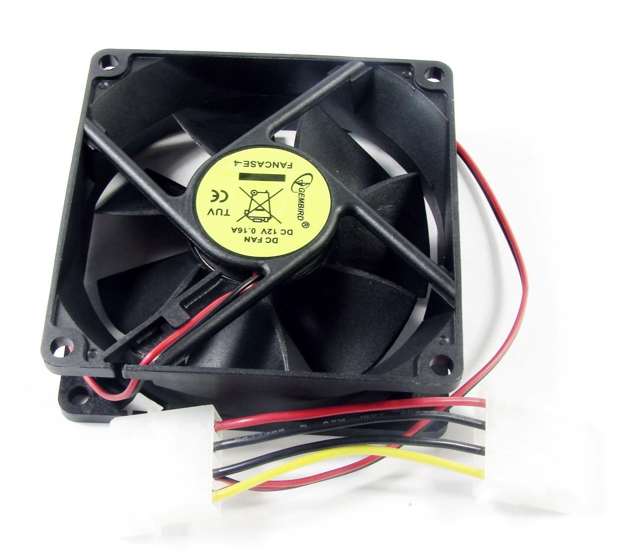 Вентилятор для корпуса Gembird FANCASE/BALL-3100