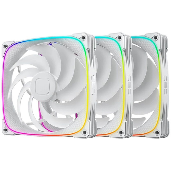 Вентилятор для корпуса Geometric Future Squama 2503W-14 White (3 шт.)