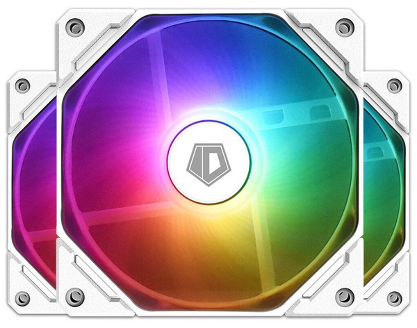 Вентилятор для корпуса ID-COOLING TF-12025-ARGB-TRIO-SNOW