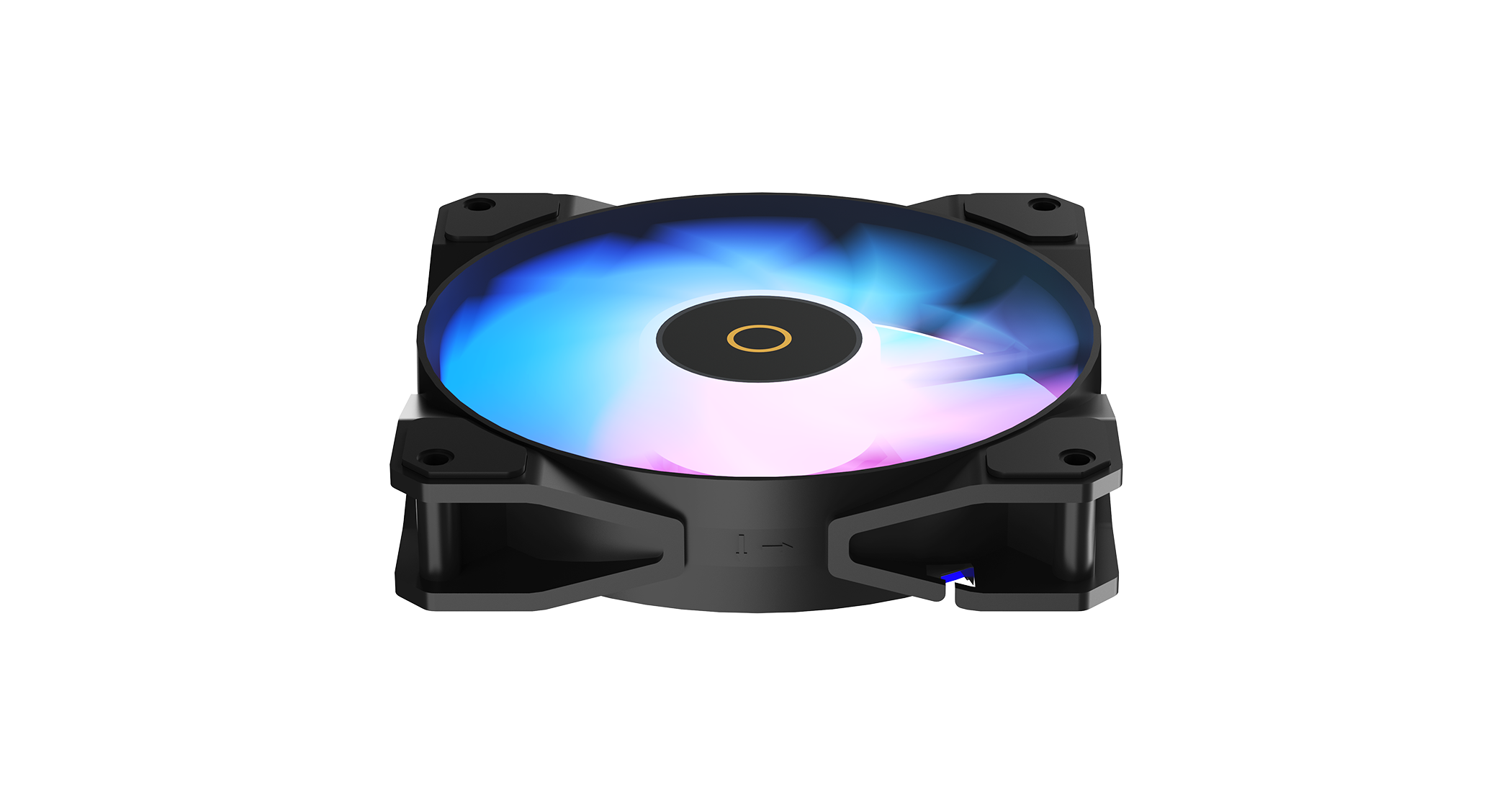 Вентилятор для корпуса Ocypus Beta F12 WH ARGB REVERSE BLADE