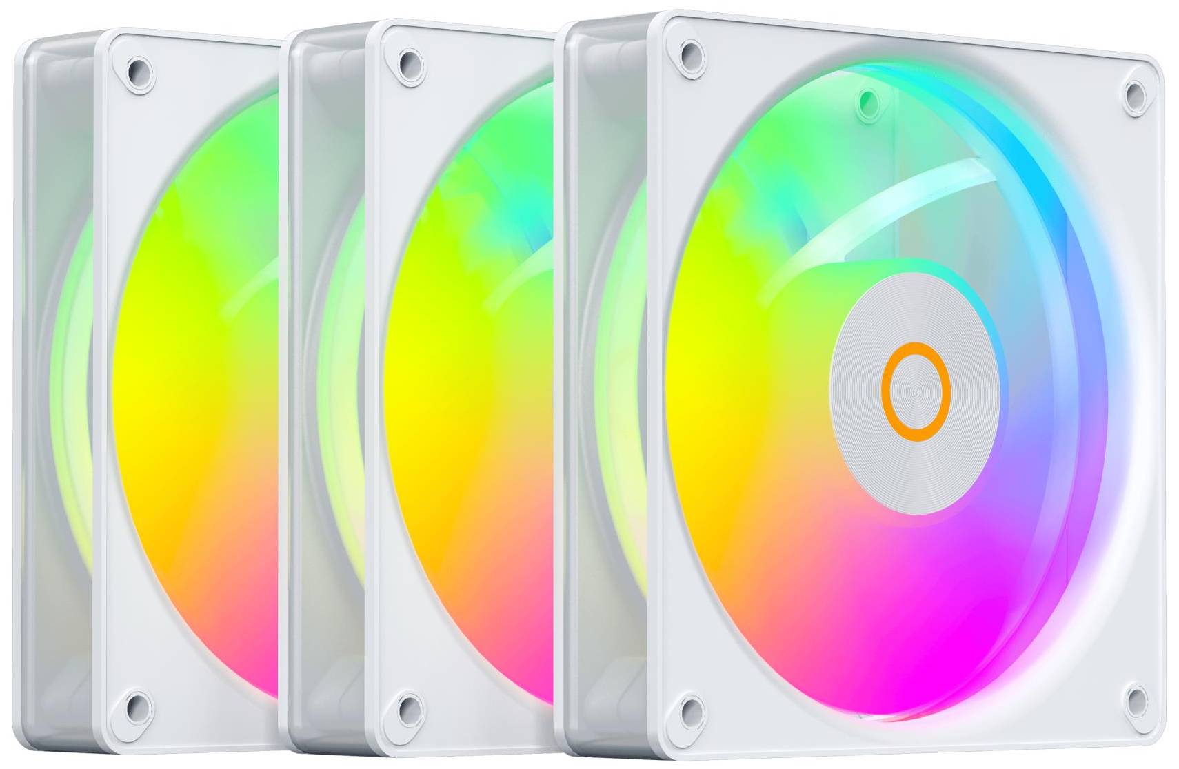 Вентилятор для корпуса Ocypus Gamma F12 Elite WH ARGB (3 шт.)