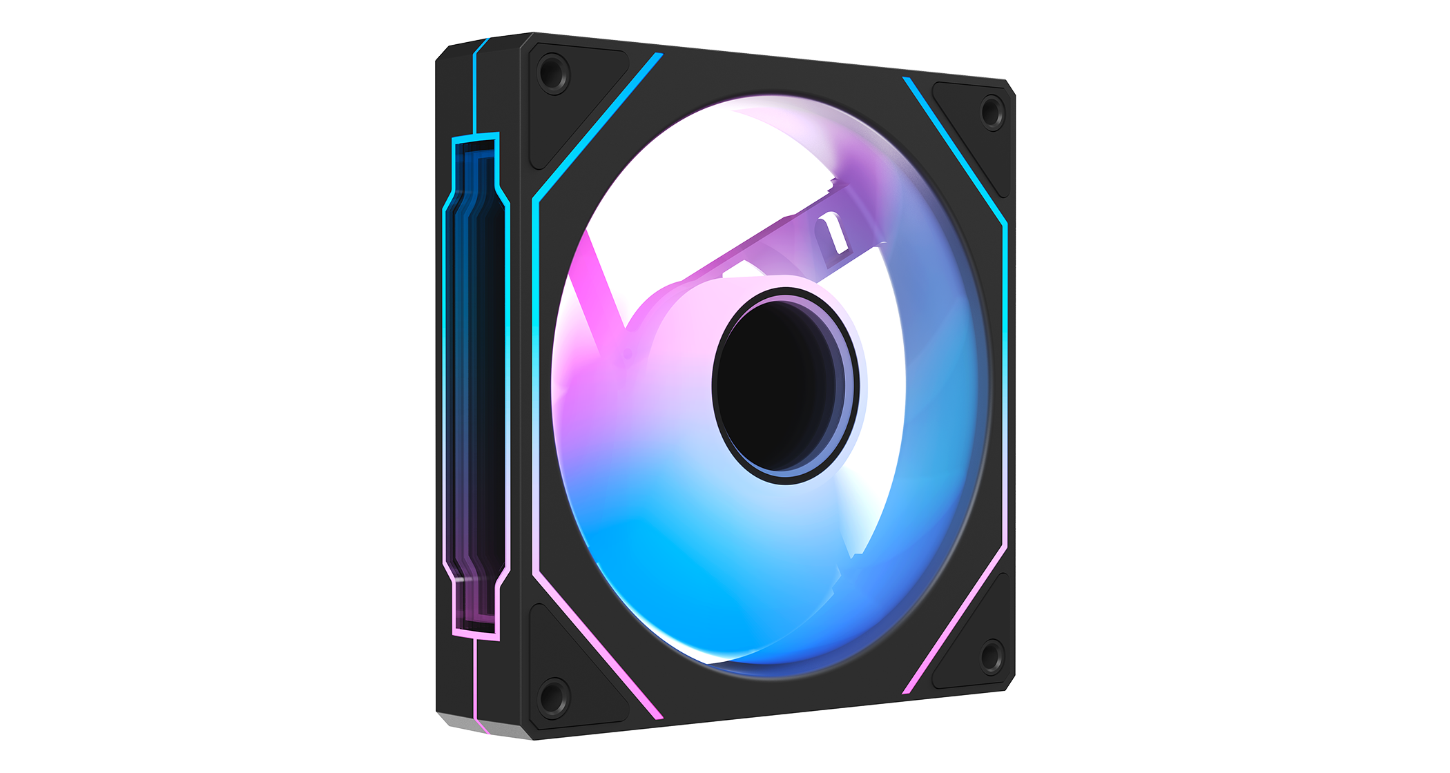 Вентилятор для корпуса Ocypus Gamma F12 WH ARGB REVERSE BLADE