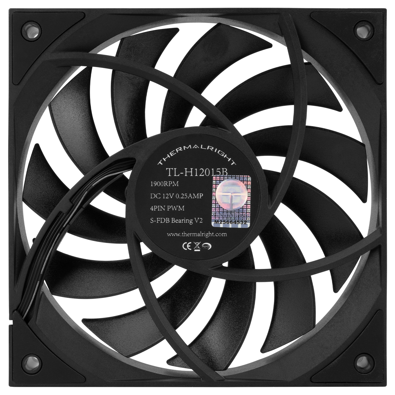 Вентилятор для корпуса Thermalright TL-H12015B-S