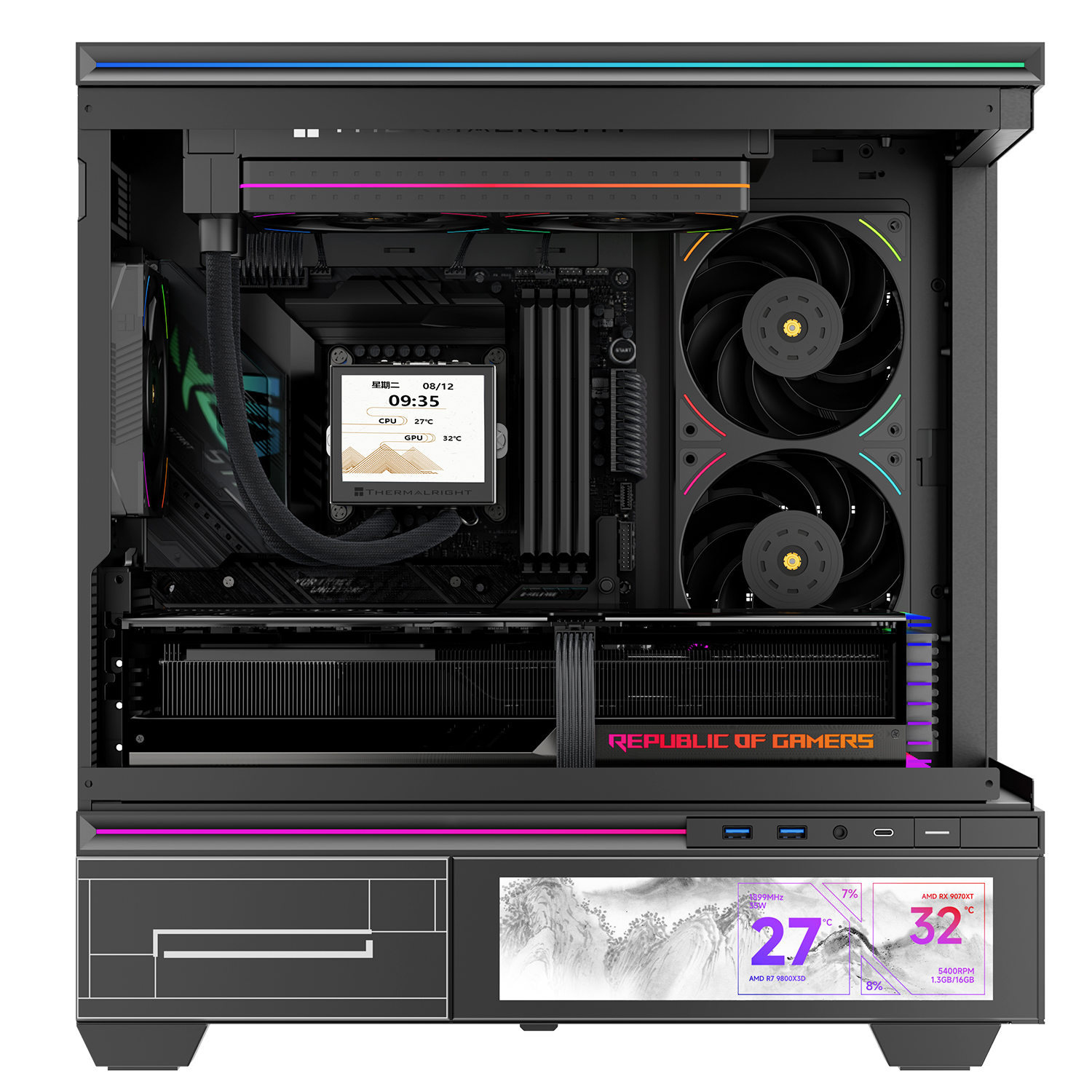 Вентилятор для корпуса Thermalright TL-UB24R