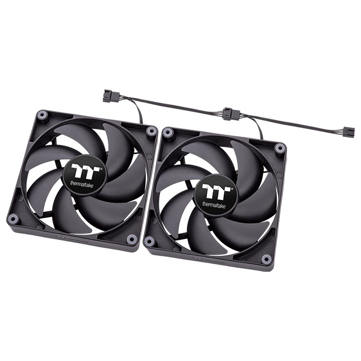 Вентилятор для корпуса Thermaltake CL-F147-PL12BL-A CT120 PC Cooling (2 Fan Pack)