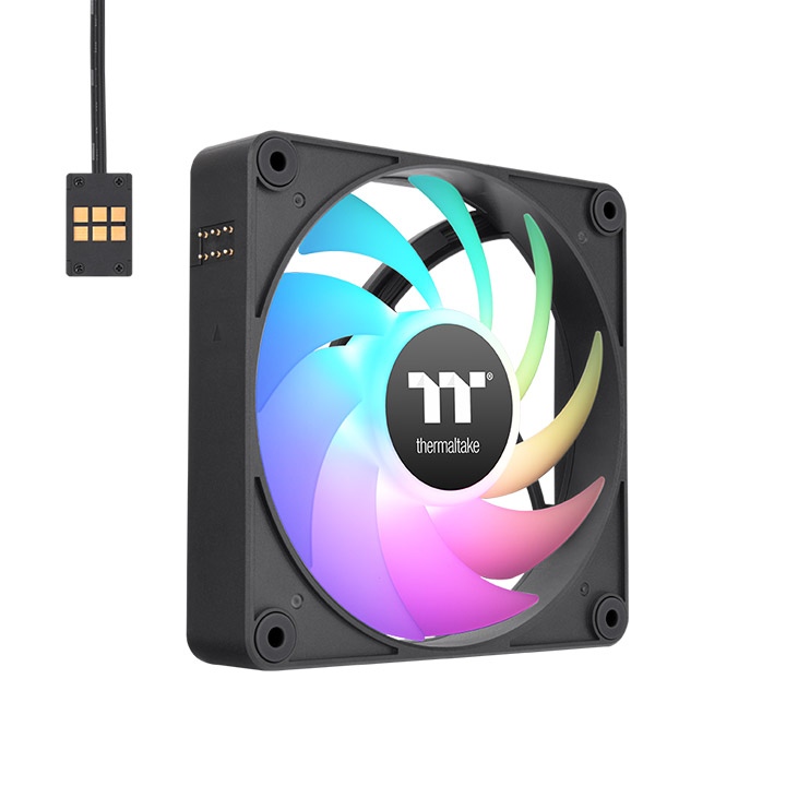 Вентилятор для корпуса Thermaltake CT120 EX ARGB Sync PC Cooling Fan Matcha Green (3-Fan Pack)