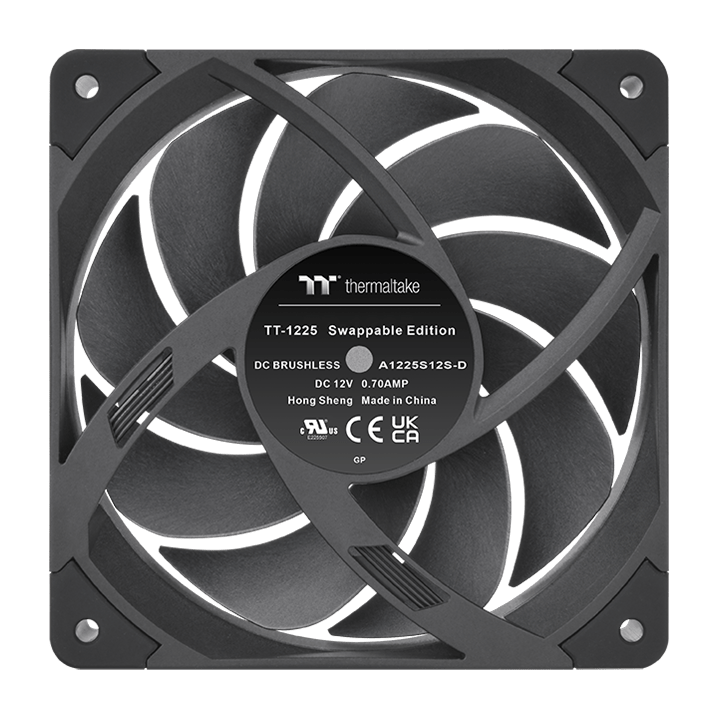 Вентилятор для корпуса Thermaltake Toughfan 12 Pro High Static Pressure PC Cooling Fan Black