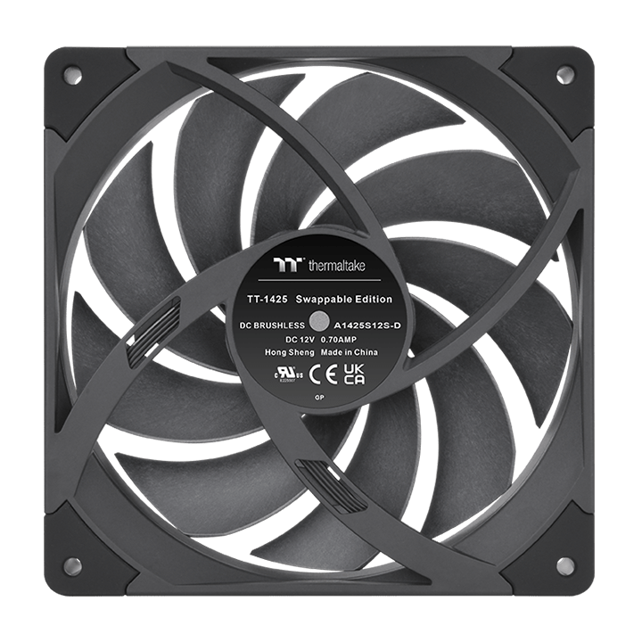Вентилятор для корпуса Thermaltake Toughfan 14 Pro High Static Pressure PC Cooling Fan Black (2 шт.)