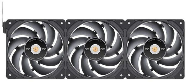Вентилятор для корпуса Thermaltake Toughfan EX12 Pro High Static Pressure Fan Black (3-Fan Pack)
