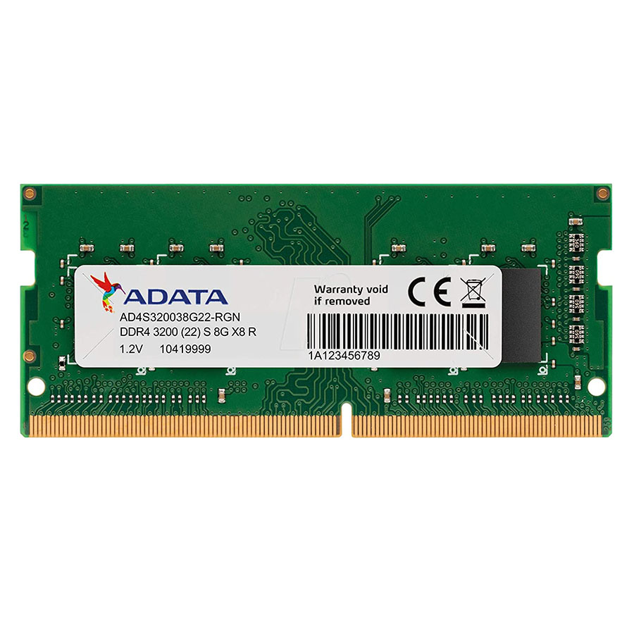 Оперативная память 8GB DDR4 3200MHz ADATA SO-DIMM (AD4S32008G22-BGN) OEM