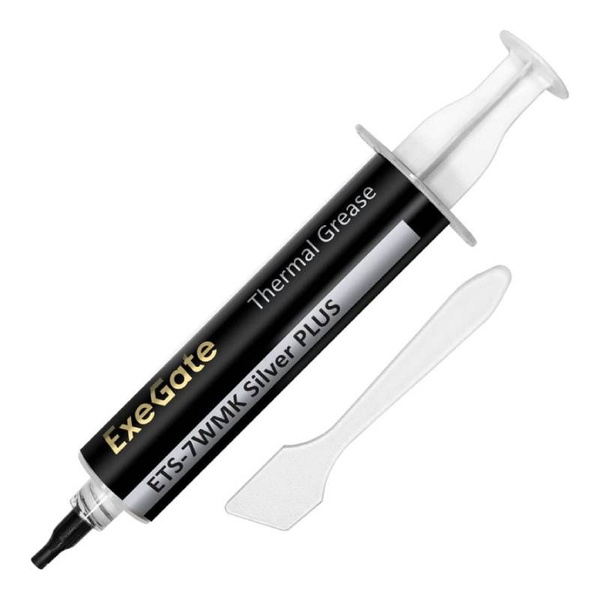 Термопаста ExeGate ETS-7WMK Silver Plus (15 г)