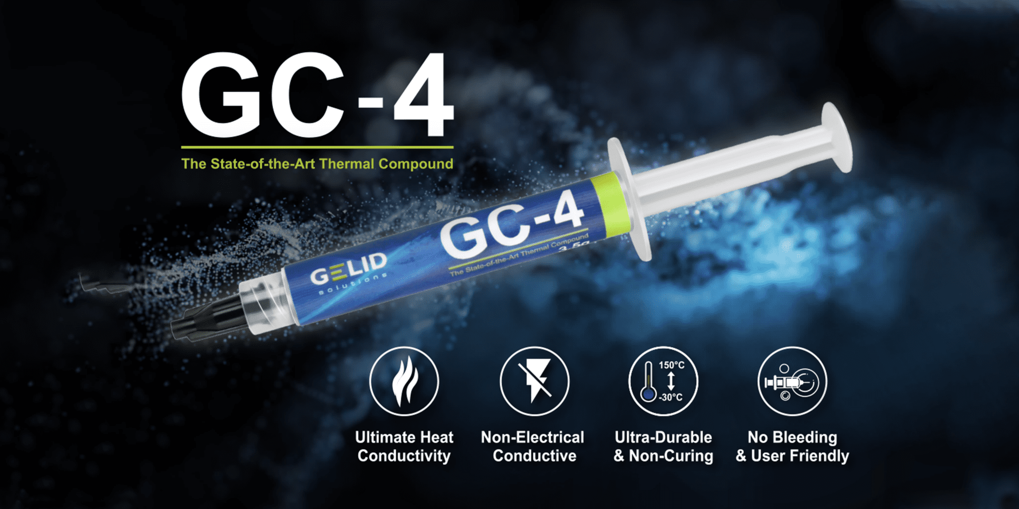 Термопаста GELID GC-4 (3.5 г)