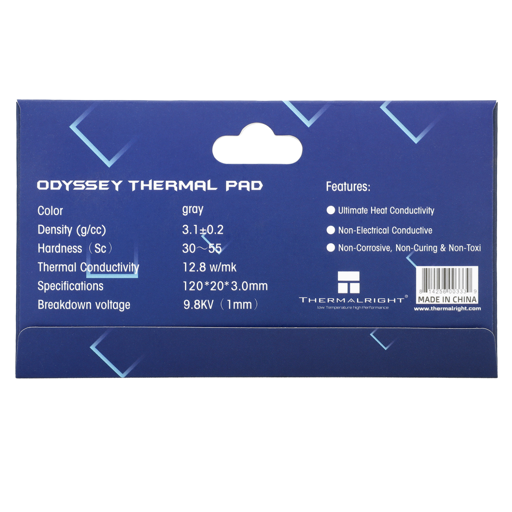 Термопрокладка Thermalright Odyssey Thermal Pad 120x20x3 mm