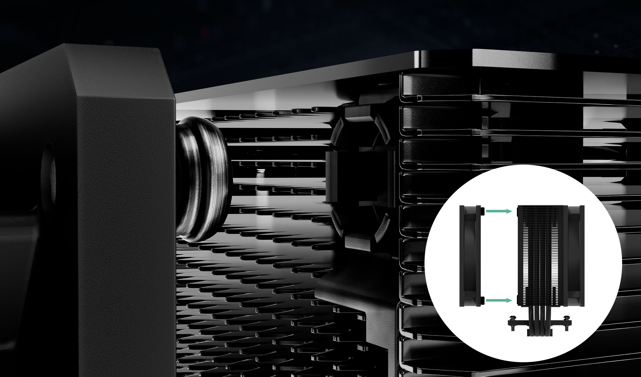 Кулер Arctic Freezer 36 Black (ACFRE00123A)