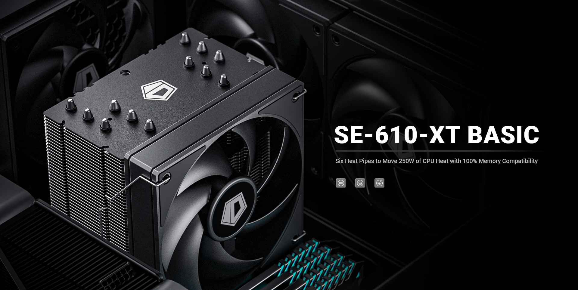 Кулер ID-COOLING SE-610-XT BASIC