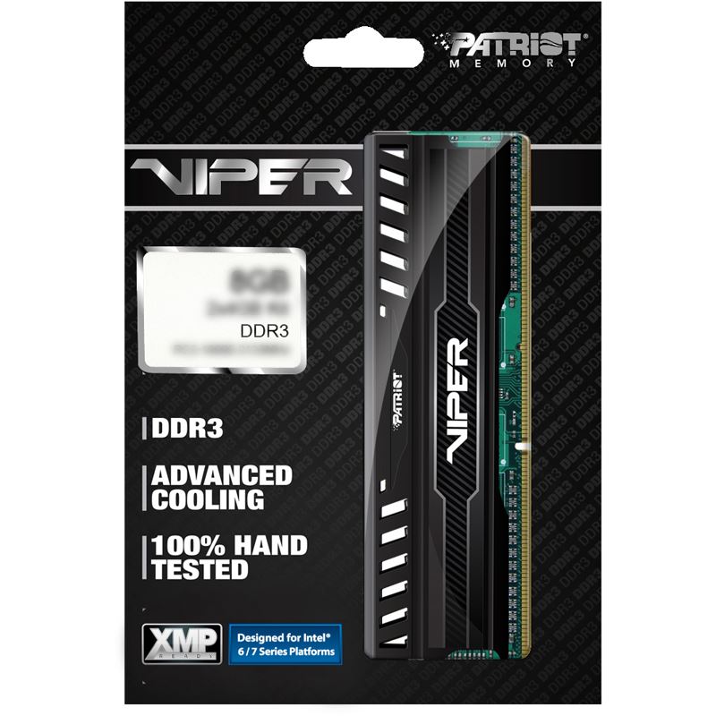 Оперативная память 16GB DDR-III 1866MHz Patriot Viper 3 Black Mamba (PV316G186C0K) (2x8GB KIT)