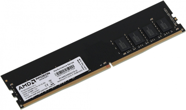 Оперативная память 16GB DDR4 2400MHz AMD (R7416G2400U2S-U) RTL